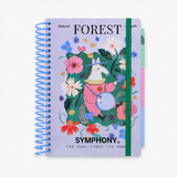 "Symphony of the Wild" A5 Large Spiral Notebook