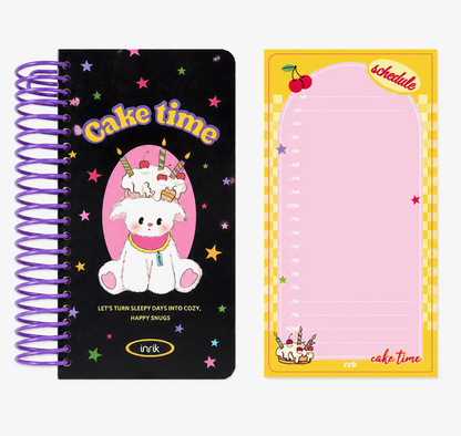 Illustrated 48K Spiral Notebook by inrik - aesthetic stationery and journaling supplies at Lumiyear