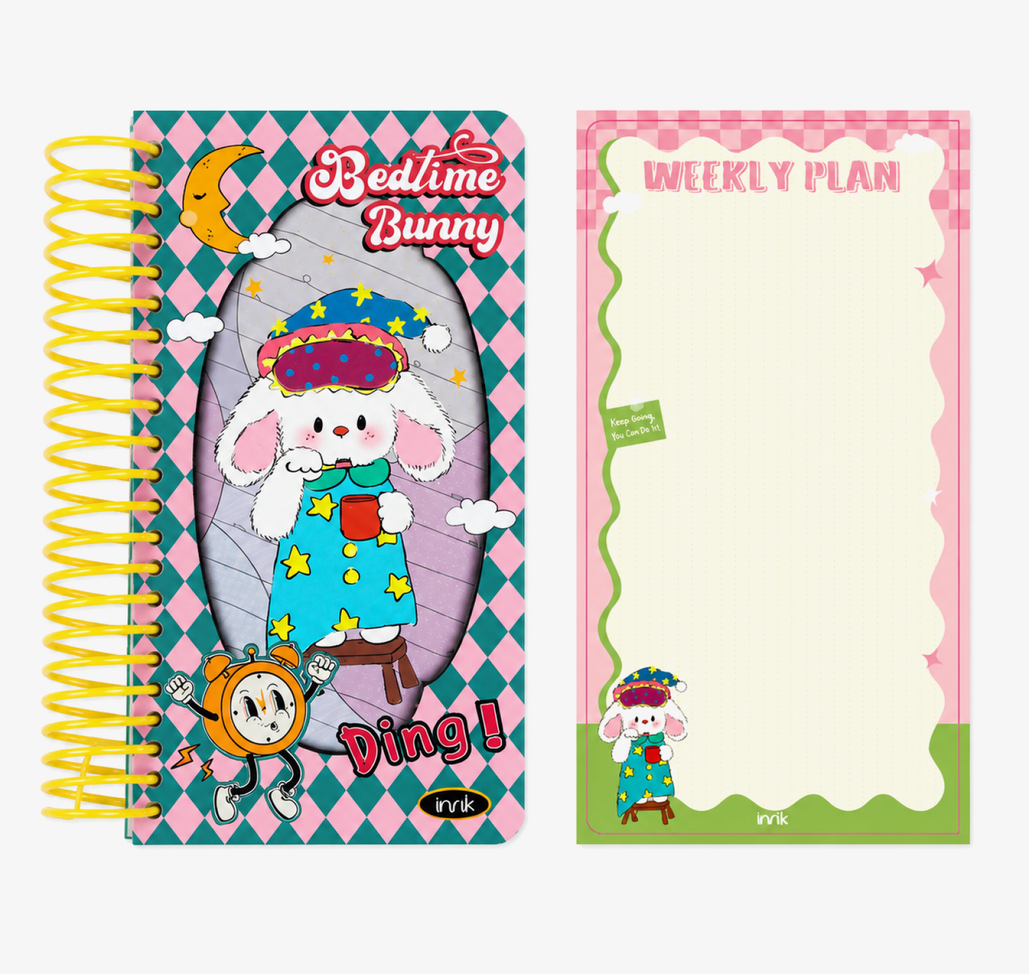 Illustrated 48K Spiral Notebook