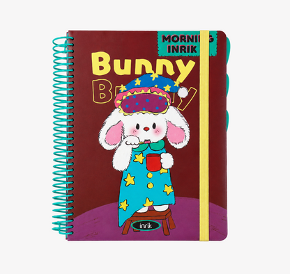 A4 Spiral Notebook with Elastic Band