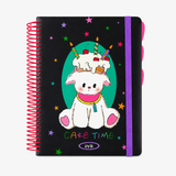 A4 Spiral Notebook with Elastic Band