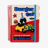A4 Spiral Notebook with Elastic Band