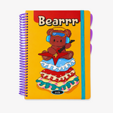 A4 Spiral Notebook with Elastic Band