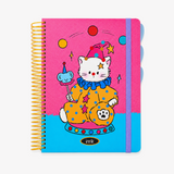 A4 Spiral Notebook with Elastic Band