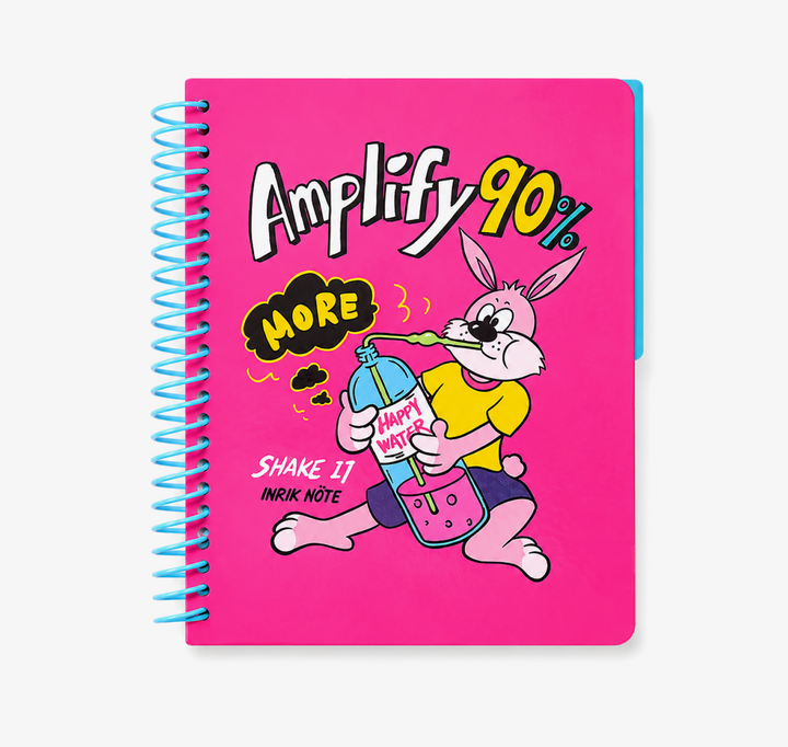 A5 Spiral Notebook with Perforated Pages by inrik - aesthetic stationery and journaling supplies at Lumiyear