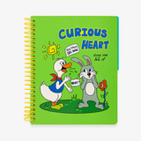 A5 Spiral Notebook with Perforated Pages