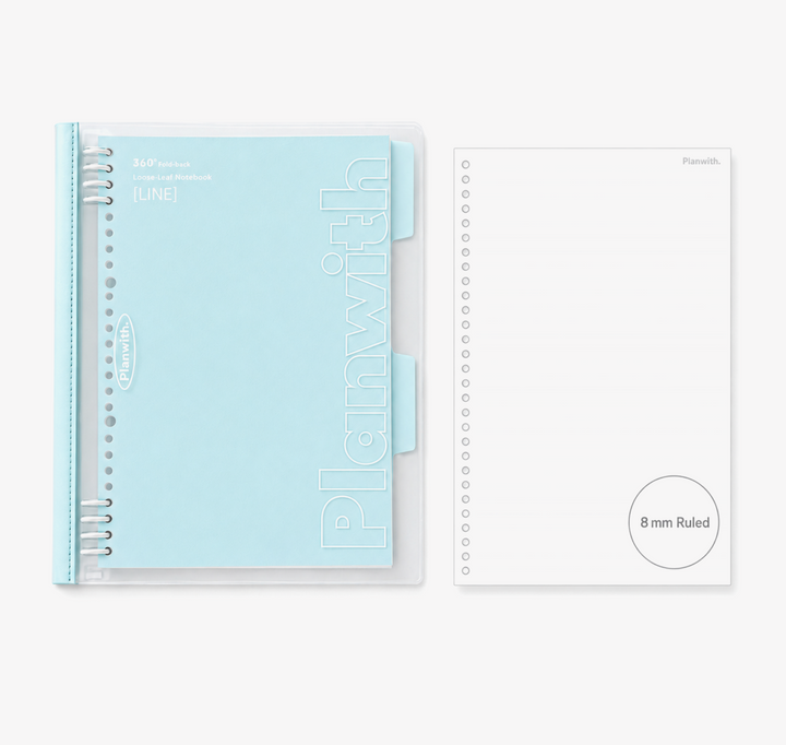 B5 Flexible Series 360° Fold Loose-Leaf Notebook