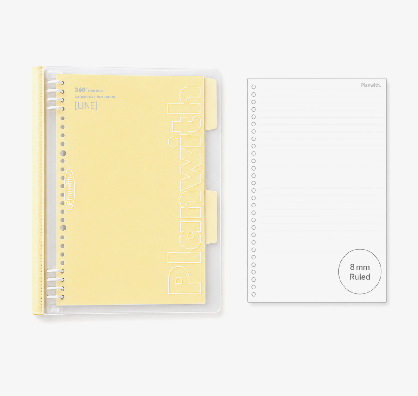 B5 Flexible Series 360° Fold Loose-Leaf Notebook