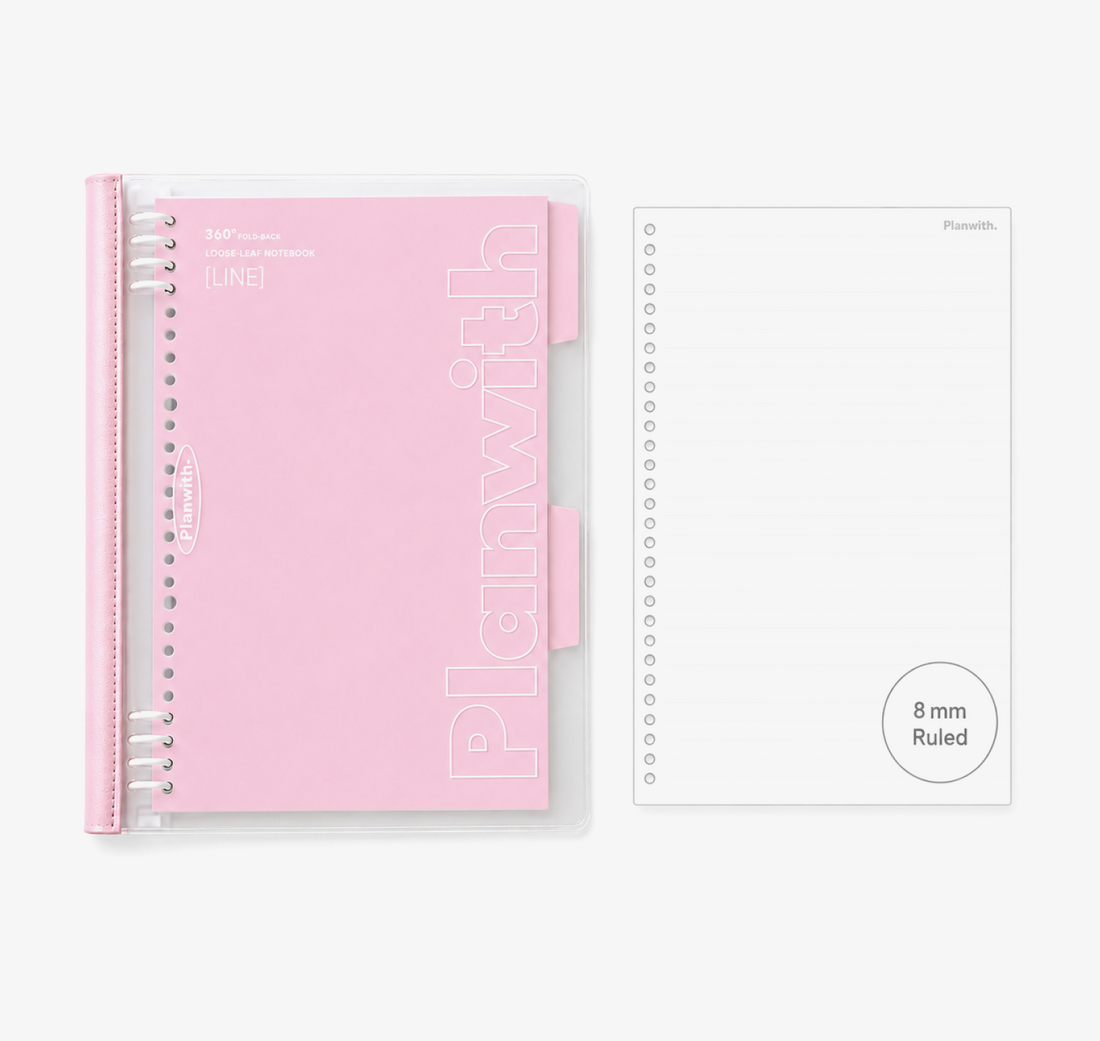 B5 Flexible Series 360° Fold Loose-Leaf Notebook