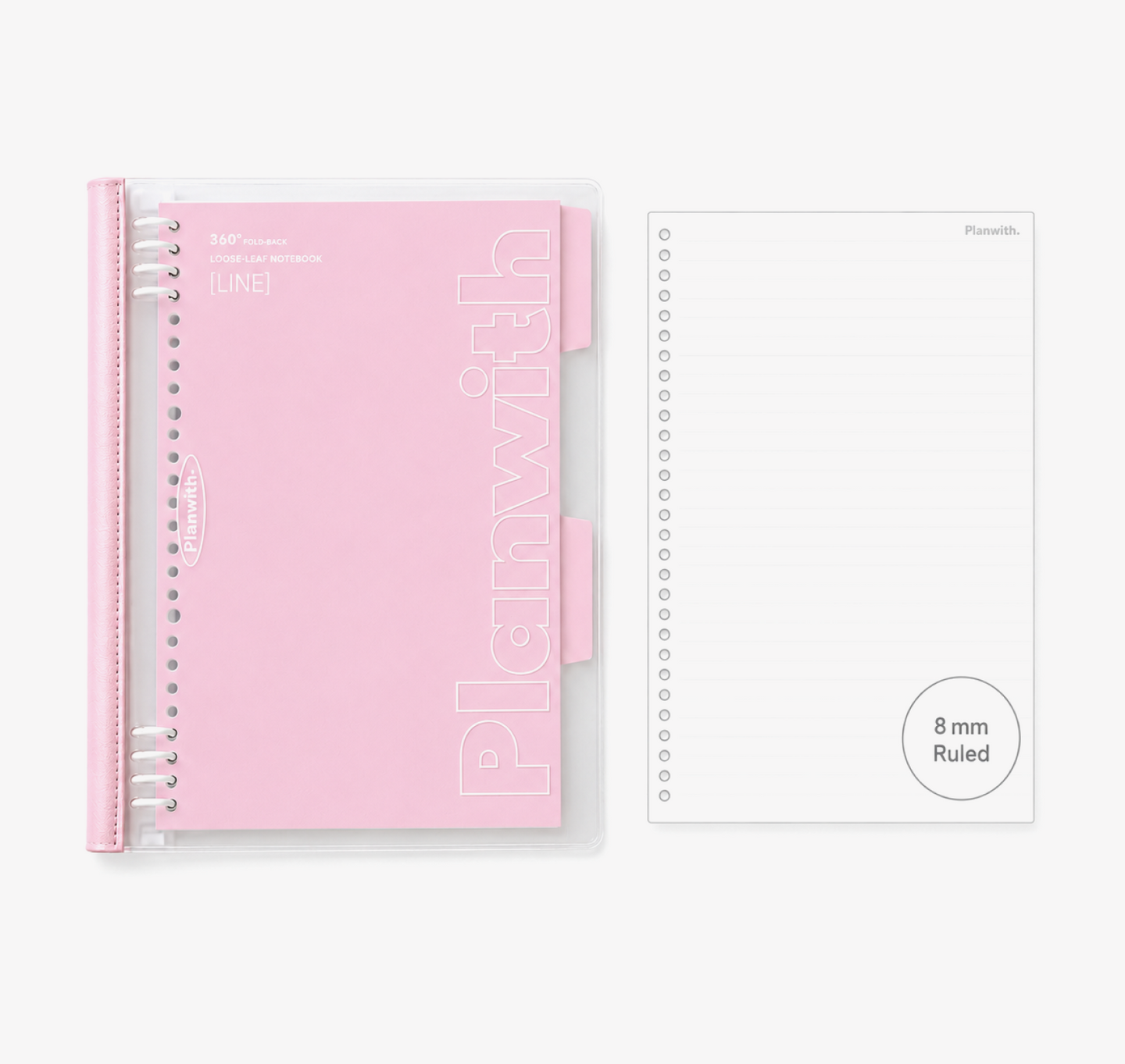 B5 Flexible Series 360° Fold Loose-Leaf Notebook