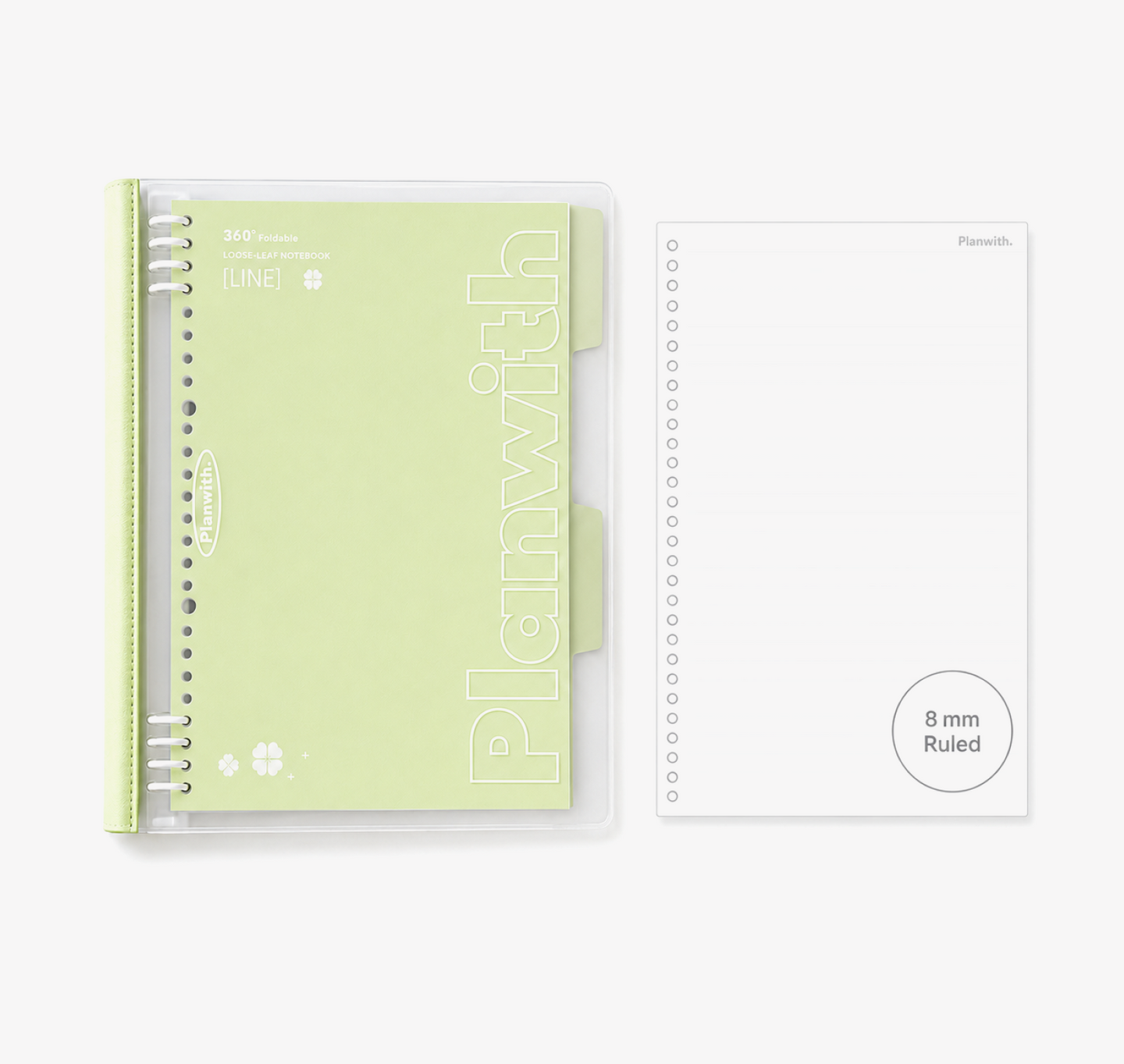 B5 Flexible Series 360° Fold Loose-Leaf Notebook