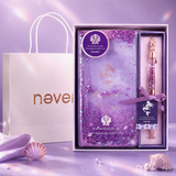 Mermaid Magic Liquid Glitter Journal & Gel Pen Gift Set