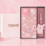 Sakura Spring Liquid Glitter Journal & Gel Pen Gift Set