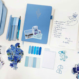 Blue Stationery Set