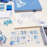 Blue Stationery Set