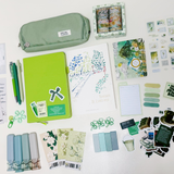 Green Stationery Set