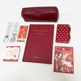Aesthetic Bordeaux Red Gratitude Journal Gift Set