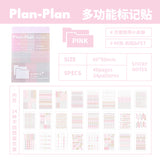 Planwith Multi-Functional Mark Sticky Note Book