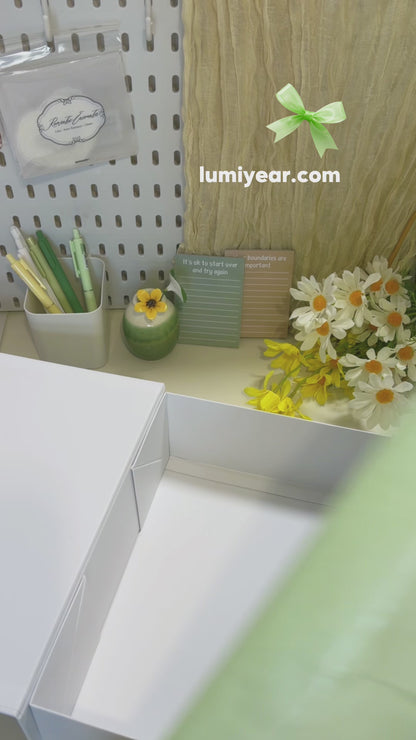 Green Stationery Set